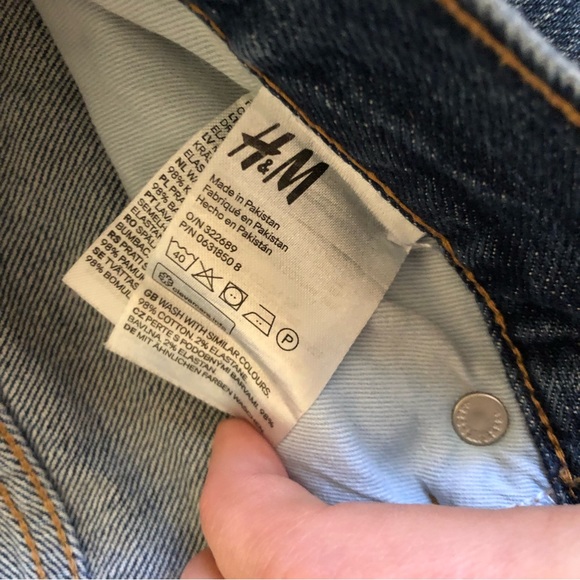 Slim Straight Blue Jeans by H&M - Picture 6 of 7
